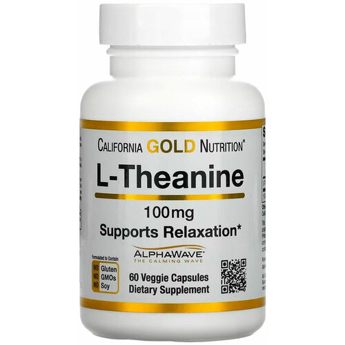 California Gold Nutrition L-Theanine AlphaWave . ., 100 , 60 , 60 . 2299