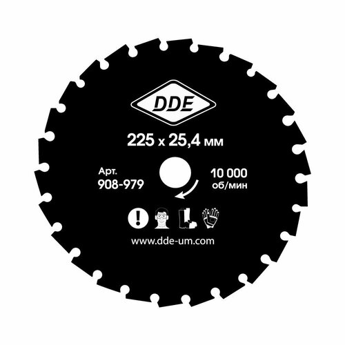    DDE WOOD CUT 26 , 225 x 25,4/20  ( 2 ) 499