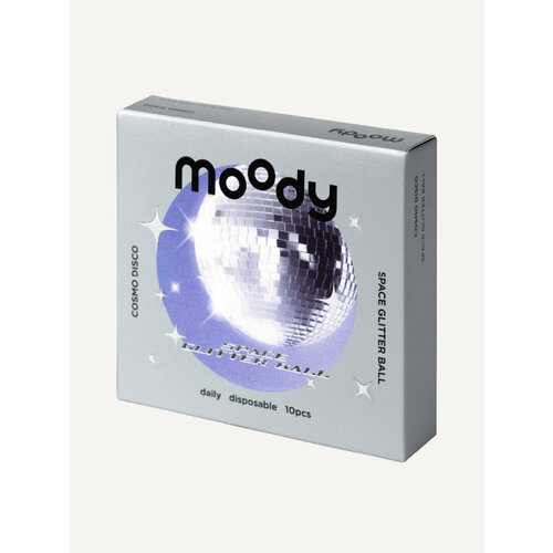   Moody Cosmo Disco, 10 ., R 8,5, D -3,75, Space Glitter Ball, 1 . 2650