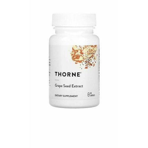     THORNE RESEARCH Grape Seed Extract Strength 100 mg 60  7490