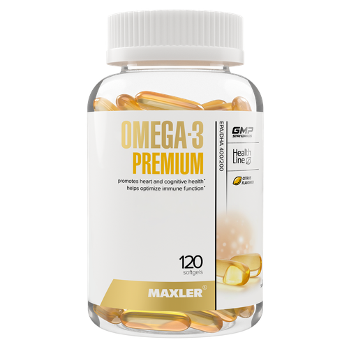 -3  Maxler Omega-3 Premium 120  (USA) 2167