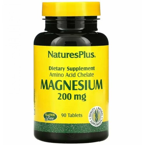   Nature's Plus Magnesium chelate, 200 , 90  1990