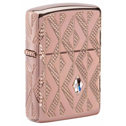   ZIPPO Armor Geometric Diamond Pattern Design   Rose Gold, /,    24532