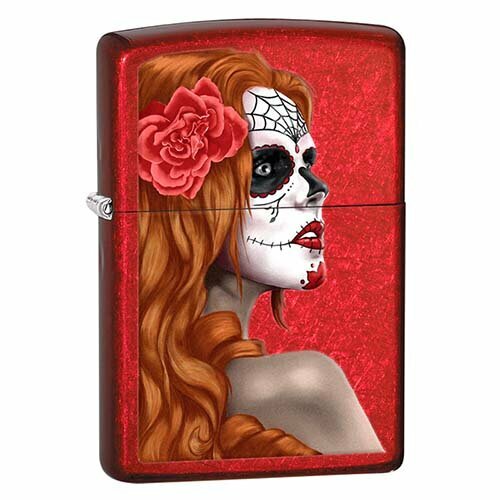  Classic  . Candy Apple Red  Zippo 28830 GS 6720