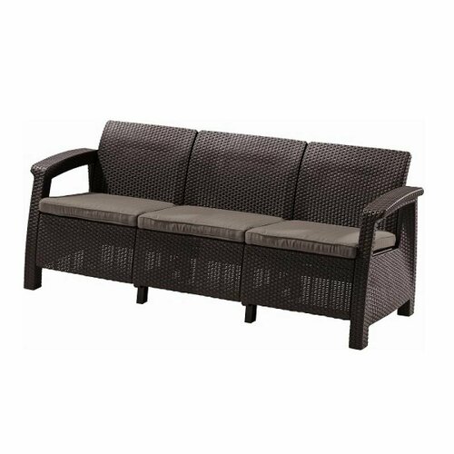 Keter   Keter Corfu II Love Seat Max cappuccino / brown : , ,    26300 