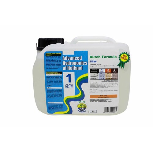  Advanced Hydroponics Dutch Formula Grow 5 , ,    8600 