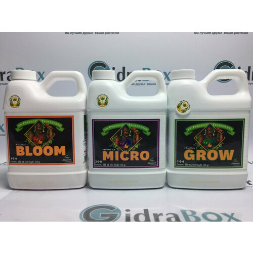   pH Perfect (Grow+Bloom+Micro) Advanced Nutrients 3x0,5 , ,    4276 