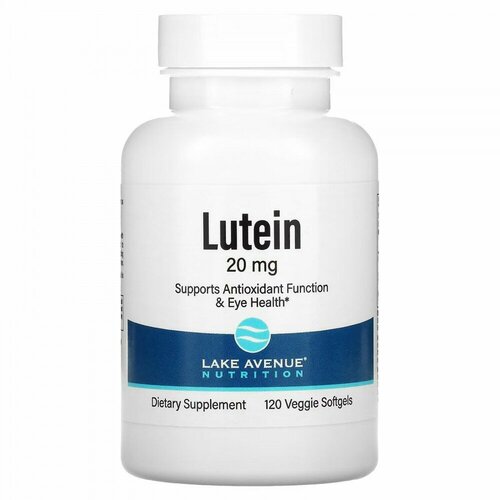 Lutein  20   Lake Avenue Nutrition, 120  /  /      3849