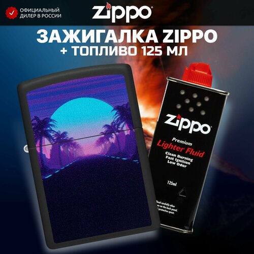   ZIPPO 49809 Sunset Black Light +     125  6156