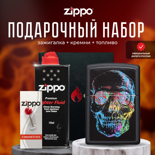  ZIPPO   (   Zippo 28042 Colorful Skull +  +  125  ) 6623