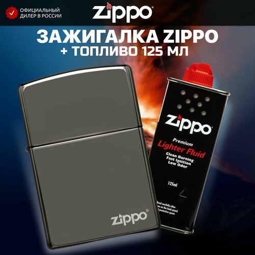   ZIPPO 150ZL Classic Black Ice Logo +     125  6244