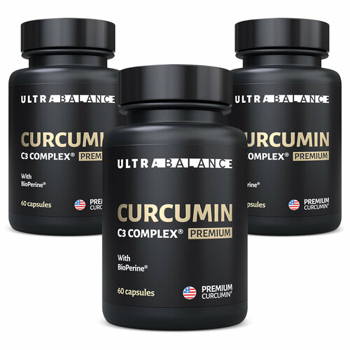 Curcumin C3 Complex Premium ., 500 , 60 ., 3 . 4805