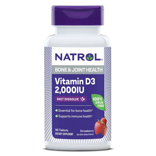 Vitamin D3 Fast Dissolve ., 2000 ME, 90 .,  1424