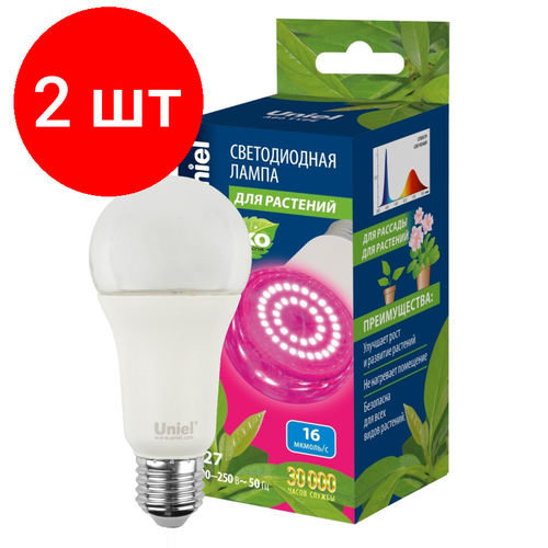  2 ,  Uniel LED-A60-15W/SPSB/E27/CL PLP30WH  A, , ,    1961 