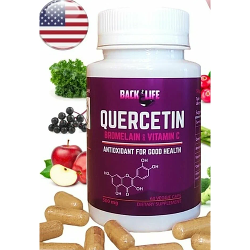    Quercetin with Bromelain, 60  1340