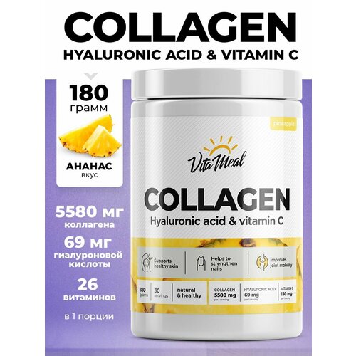         VitaMeal Collagen Hyaluronic acid + Vitamin C, 180 ,  860