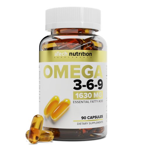   OMEGA 3-6-9, aTech nutrition, 1630 , 90  553