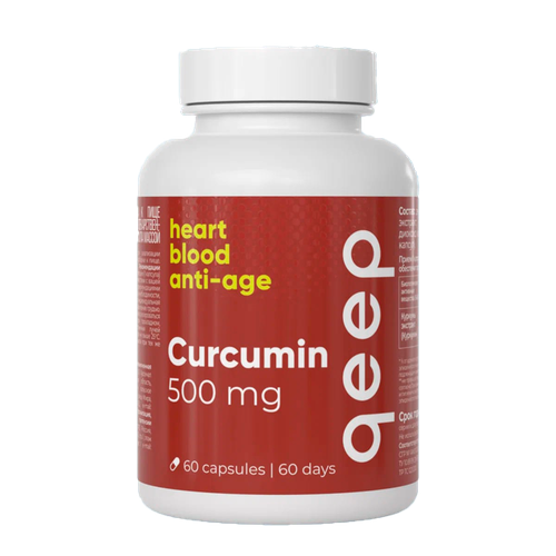 Qeep Health Curcumin ., 100 , 60 . 674