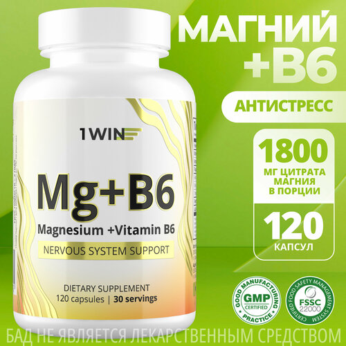 1WIN     6 ( 6),       , Magnesium Citrate, 120  501