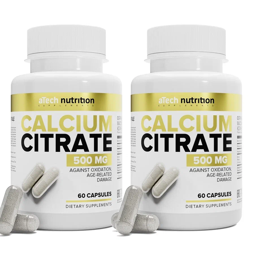   CALCIUME CITRATE aTech nutrition 60 + 60  888