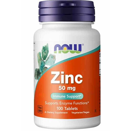 NOW  NOW Zinc Gluconate 50mg 100 . 4330