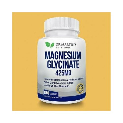 Magnesium Glycinate, Dr. Martin's,   180  425 1107