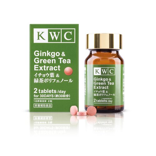 KWC Ginkgo & Green Tea Extract ., 105 , 105 , 60 . 4028