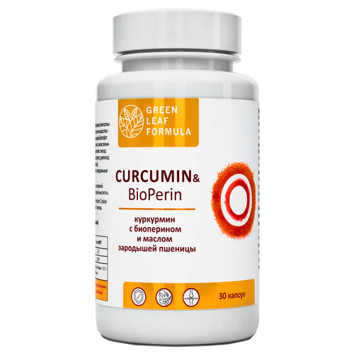 Green Leaf Formula Curcumin & BioPerin ., 0.87 , 30 . 725