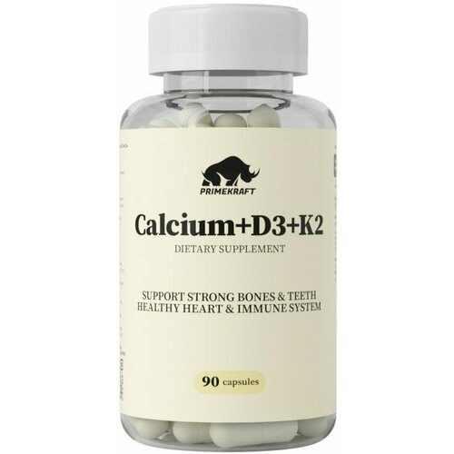   Prime Kraft Calcium+D3+K2 (90 ) 436