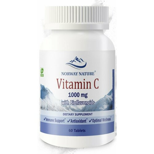   Norway Nature Vitamin C 1000 mg with Bioflavonoids (60 ) 819