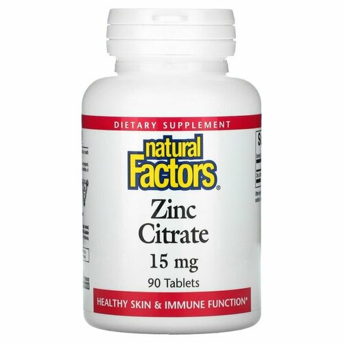 100% iHerb - ���� ������, Natural Factors, 15 ��, 90 ��������, ����, ������ ������ �� 2329 ���