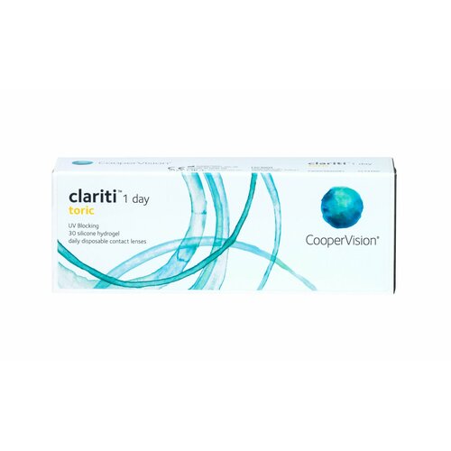   CooperVision Clariti 1 day toric., 30 ., R 8,6, D +2,5,CYL:-0,75,A:110, ADD: +1.00 D, , 1 . 2300