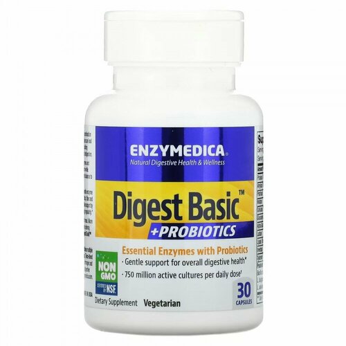 Enzymedica Digest Basic + Probiotics (   ) 30 ,   12/2024 1950