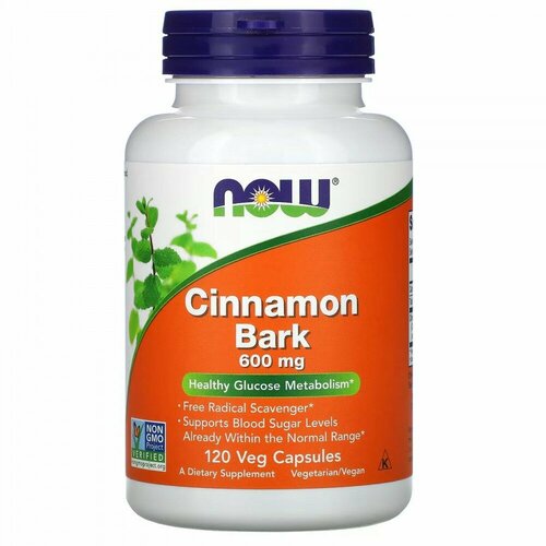 NOW Cinnamon Bark (  ) 600  120   (NOW)   09/2024, ,    8660 