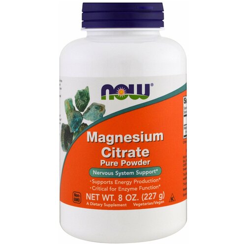  NOW Magnesium Citrate Pure Powder, 227 , 220  1680