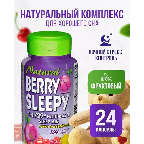   Natural Berry Sleepy The 100% fruit-based sleep aid, 24  333