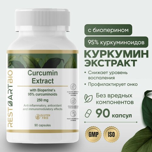  c  250  RestartBio 90  urcumin Piperine 1570