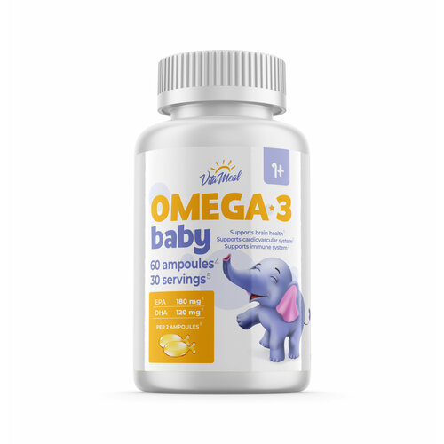  3     VitaMeal Omega-3 Bab   -, 60  660