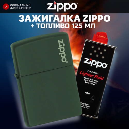  ZIPPO 221ZL Classic, ,    Green Matte +   125  5278