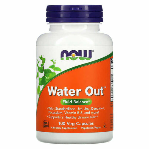 Now Foods, Water Out,  , 100   2090