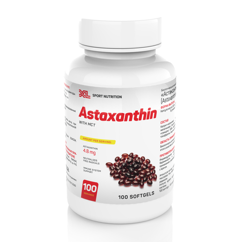  240% XL Astaxanthin with MCT, 100 ,    1100