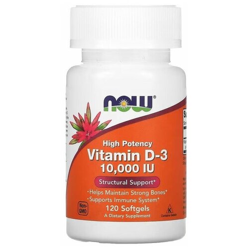 NOW Vitamin D3 10000 IU, 120  /     D3 10000 , 120 /  2799