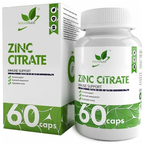   NATURALSUPP Zinc Citrat 25 (60 ) 393