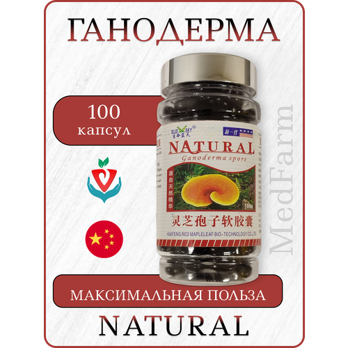 �������� Natural �������� ������, Ganoderma ���������, 100 ������, ����, ������ ������ �� 3990 ���
