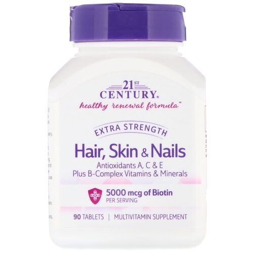  21st Century Hair, Skin & Nails, 100 , 90 . 1710