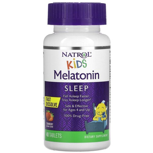   Natrol Kids Melatonin Fast Dissolve, 60 , 40 . 2128