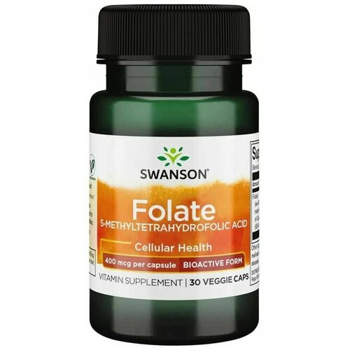   400  SWANSON Folate 400 mcg - 30  578