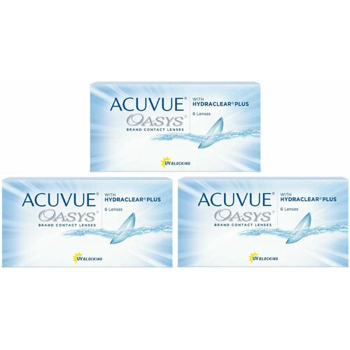   ACUVUE OASYS with Hydraclear Plus, 6 ., R 8,4, D -0,75, 3 . 6185