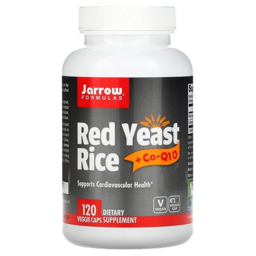  Jarrow Formulas Red Yeast Rice+Co-Q10, 150 , 120 . 4324