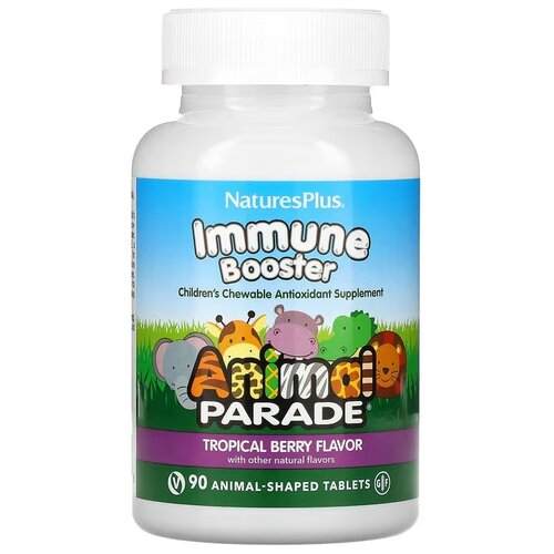  Natures Plus Animal Parade Kids Immune Booster Source of Life, 210 , 90 . 1699